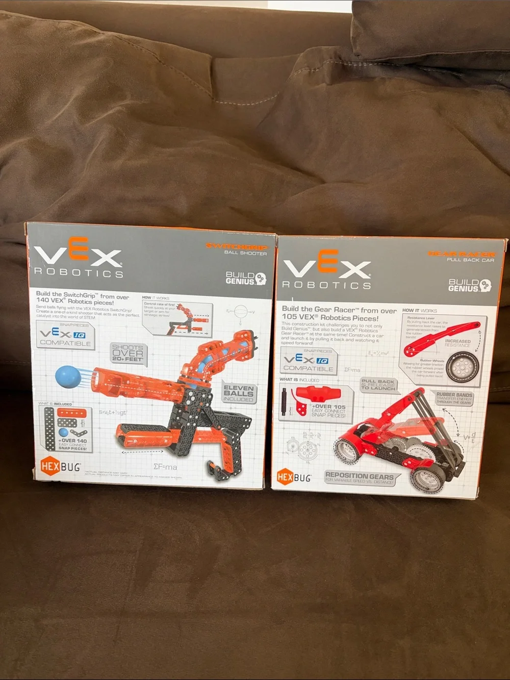 New Set of 2 Hexbug Robotics STEM Science Building Toy